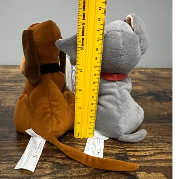 Disney Lady & The Tramp Bean Bag Plush Set - Picture 4 of 5